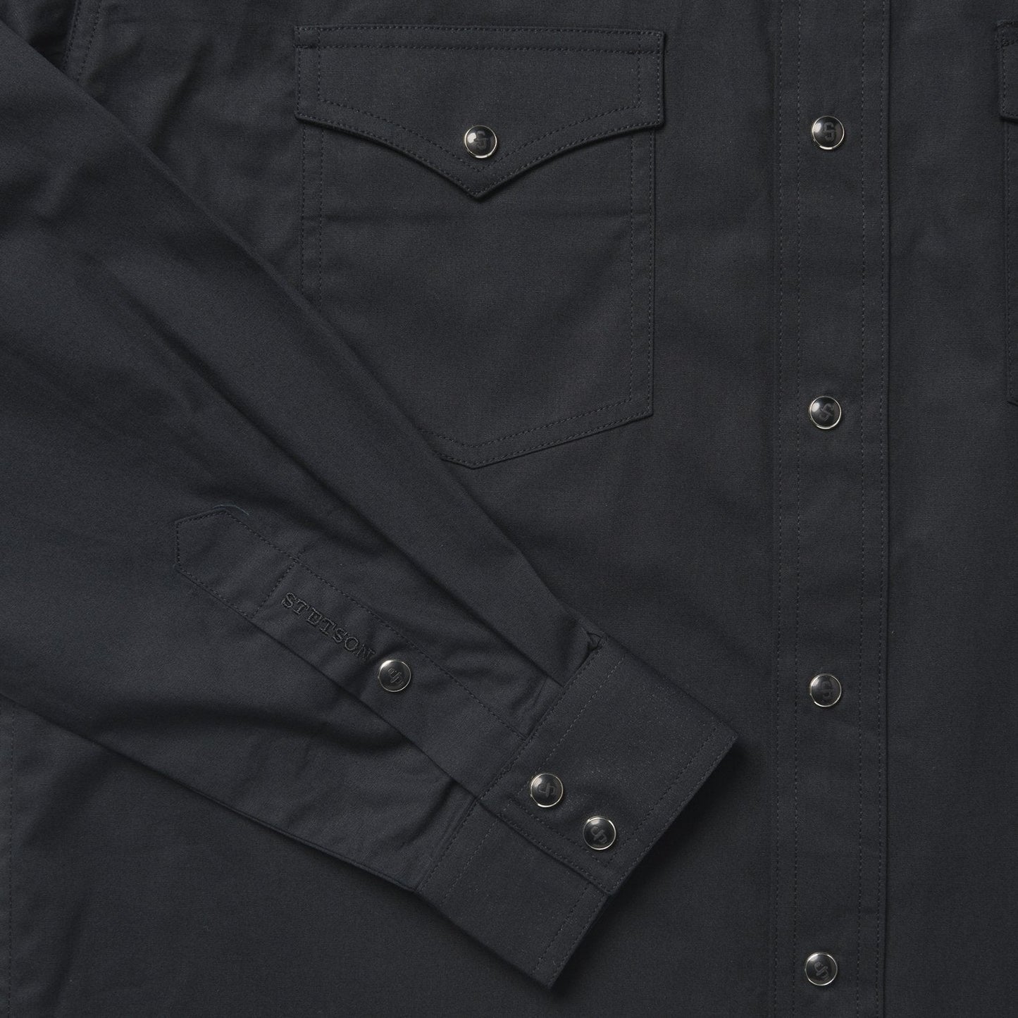Classic Western Shirt in Black Black