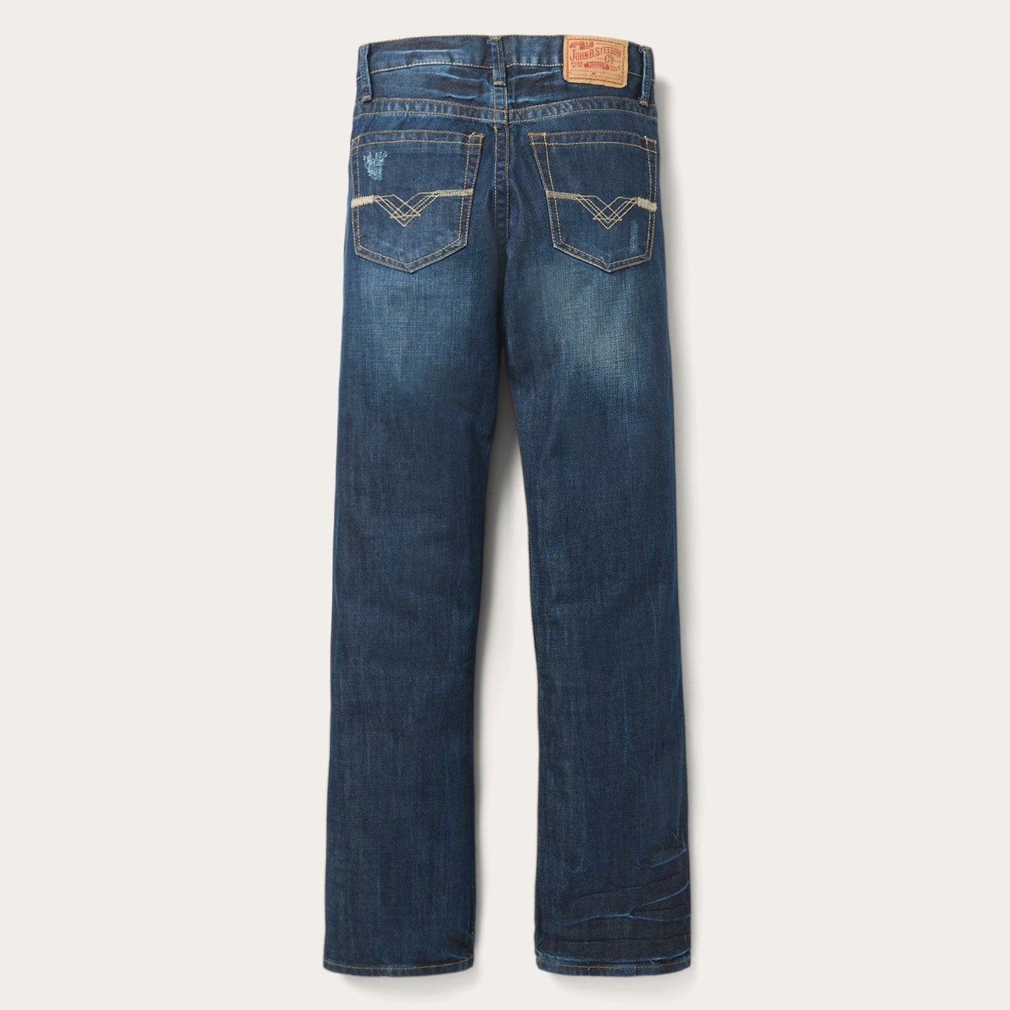 1312 Fit Jeans With Back Pocket Detail Blue