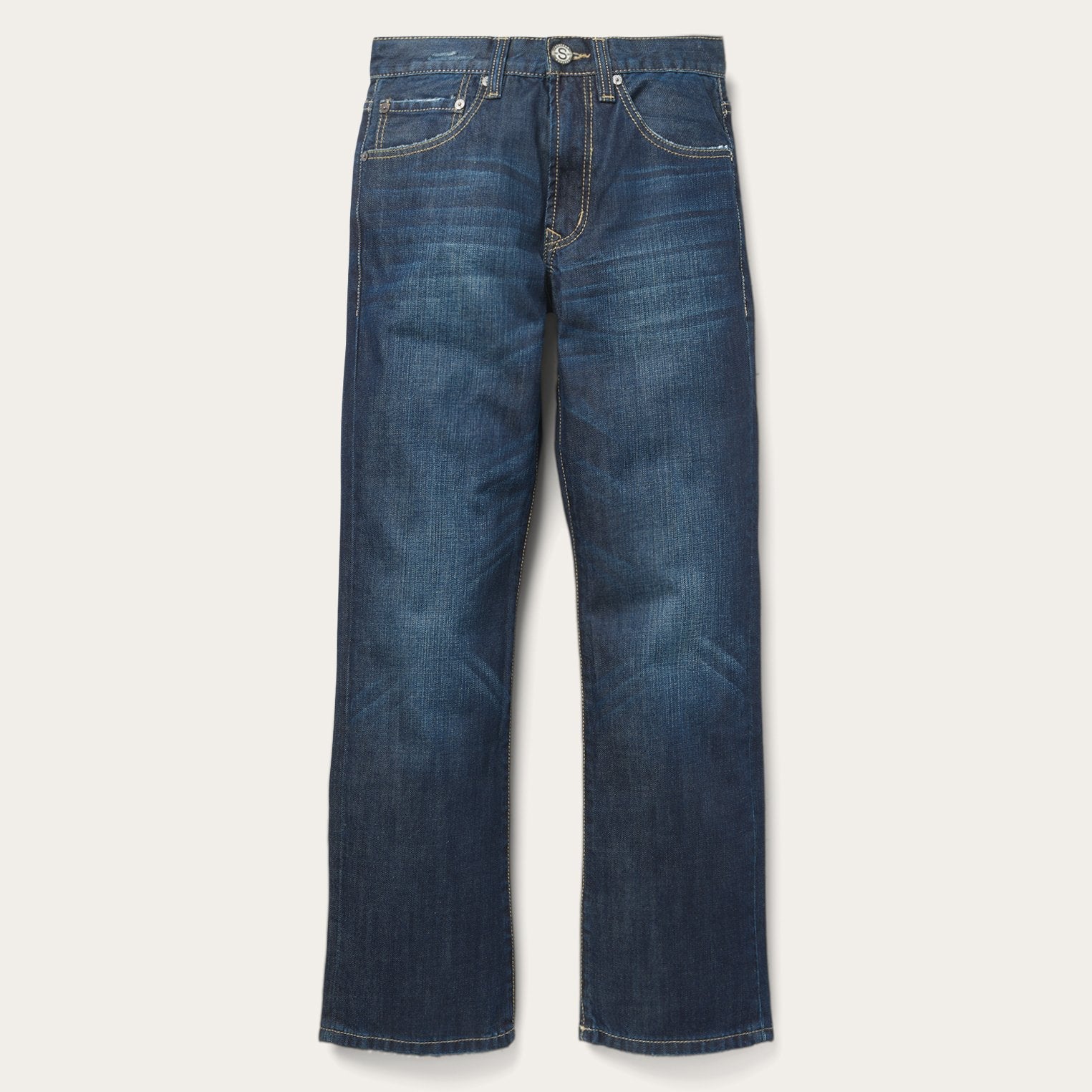 1312 Fit Destructed Jeans Blue