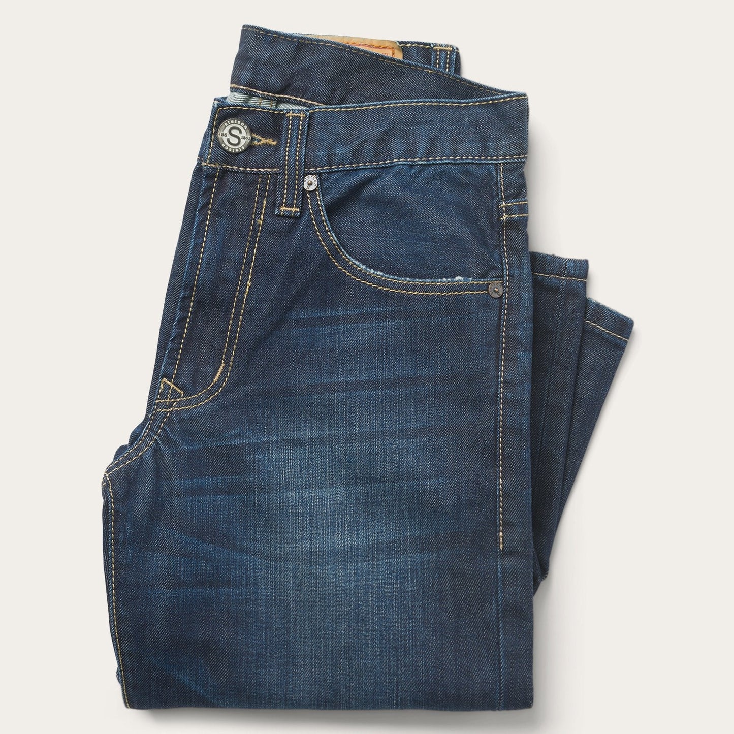 1312 Fit Destructed Jeans Blue