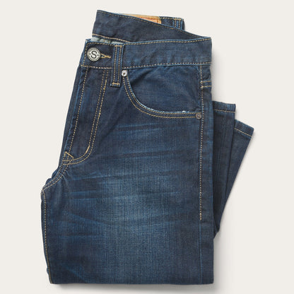 1312 Fit Destructed Jeans Blue