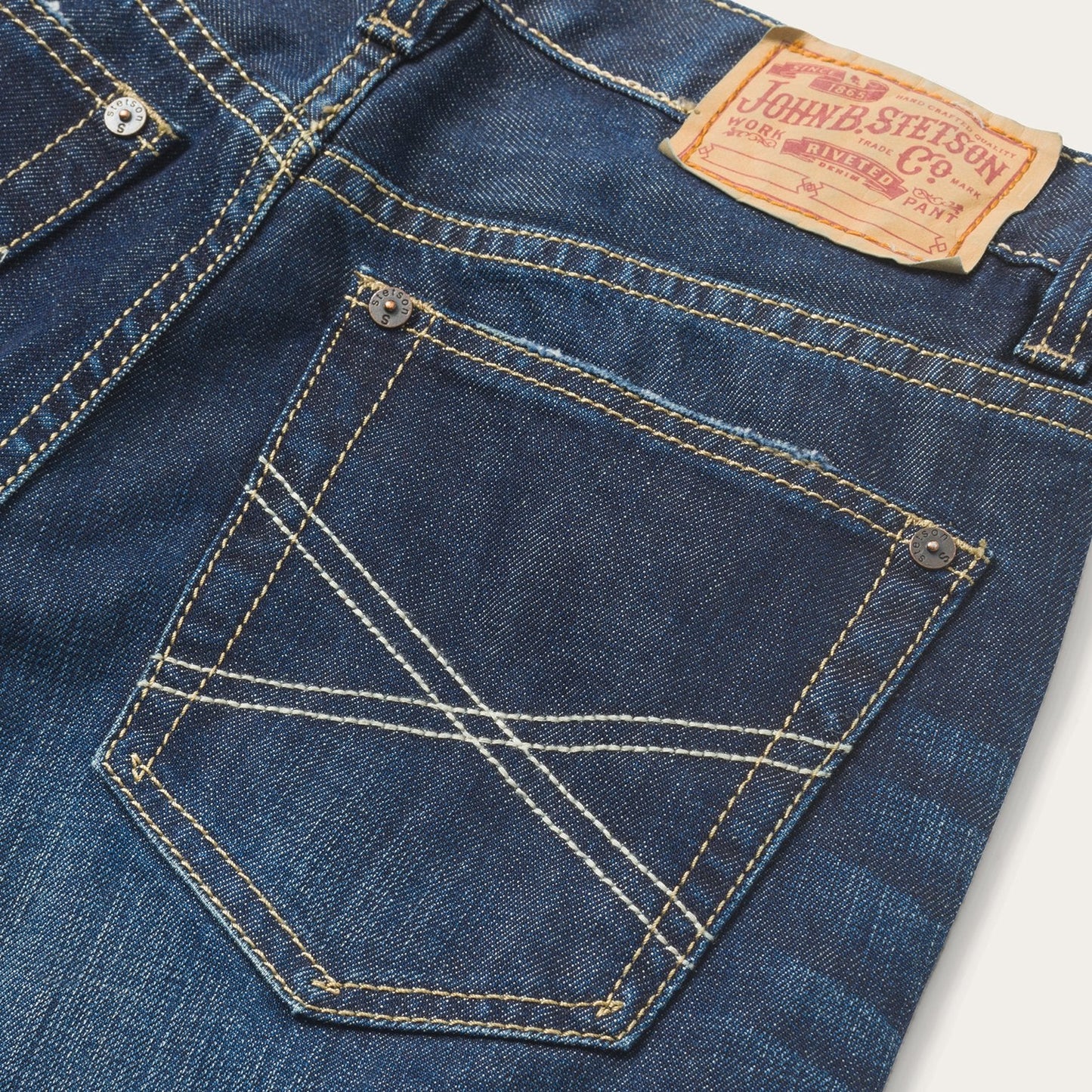 1312 Fit Destructed Jeans Blue