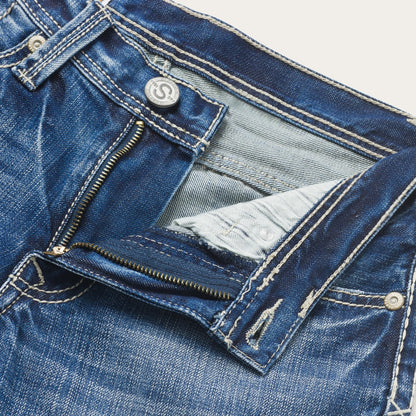1312 Fit Light Wash Jeans Blue