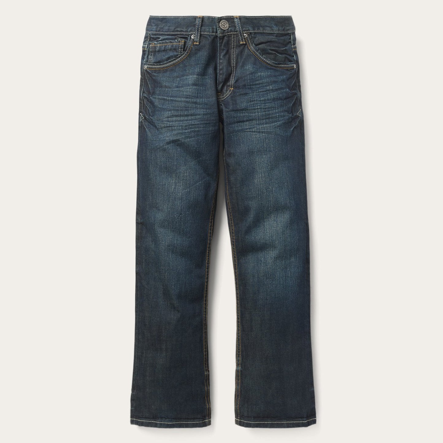 1312 Fit Jeans With a Pieced Back Pocket Blue