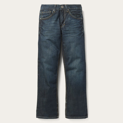 1312 Fit Jeans With a Pieced Back Pocket Blue