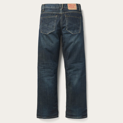 1312 Fit Jeans With a Pieced Back Pocket Blue