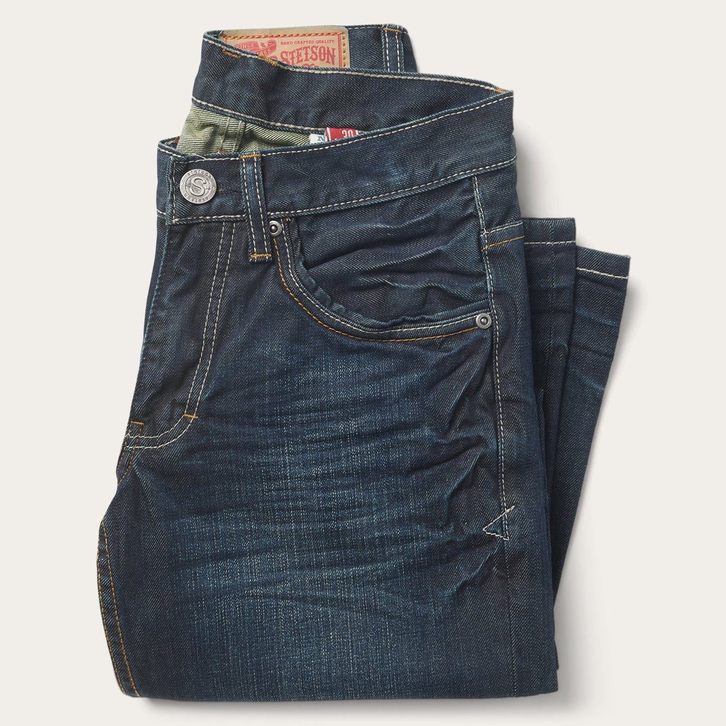 1312 Fit Jeans With a Pieced Back Pocket Blue