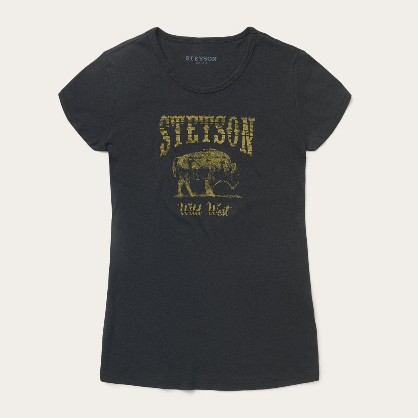 Bison Graphic Tee Black