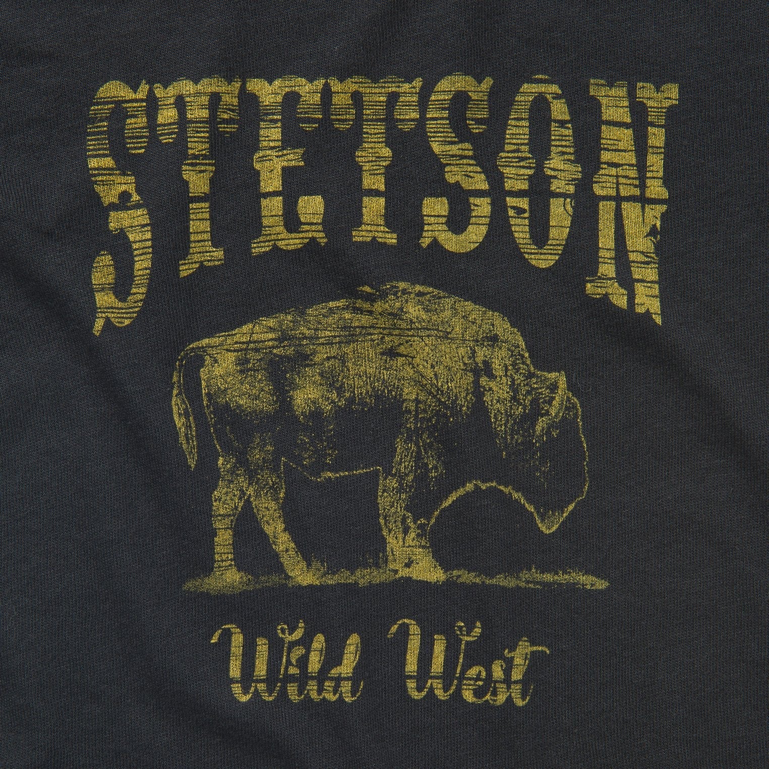 Bison Graphic Tee Black