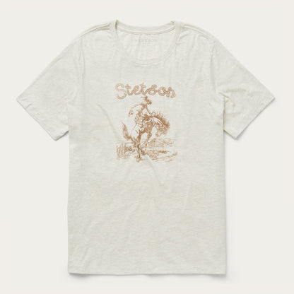 Giddy Up Graphic Tee White