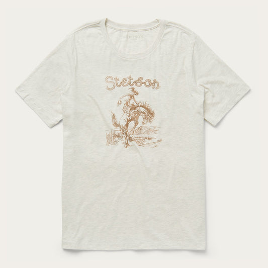 Giddy Up Graphic Tee White