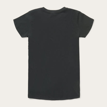 Rope Print Graphic Tee Black