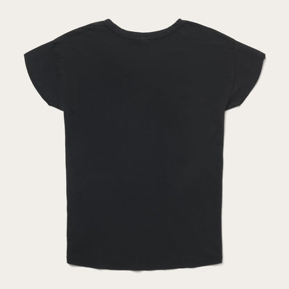 John B. Stetson Eagle Graphic Tee Black