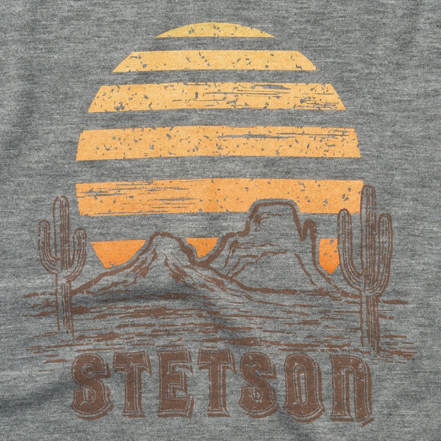 Sunset Graphic Tee Grey