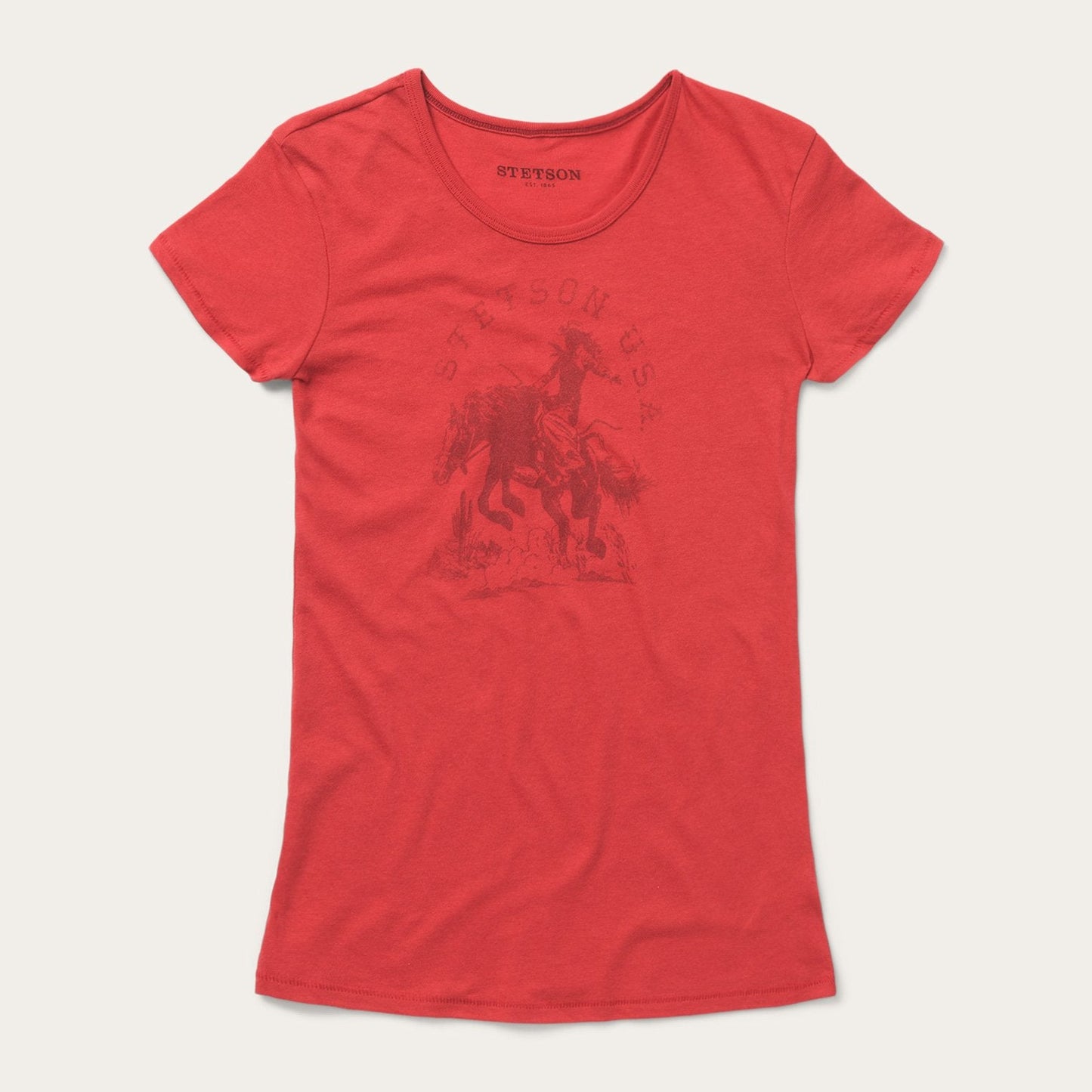 Cowgirl Graphic Tee Red
