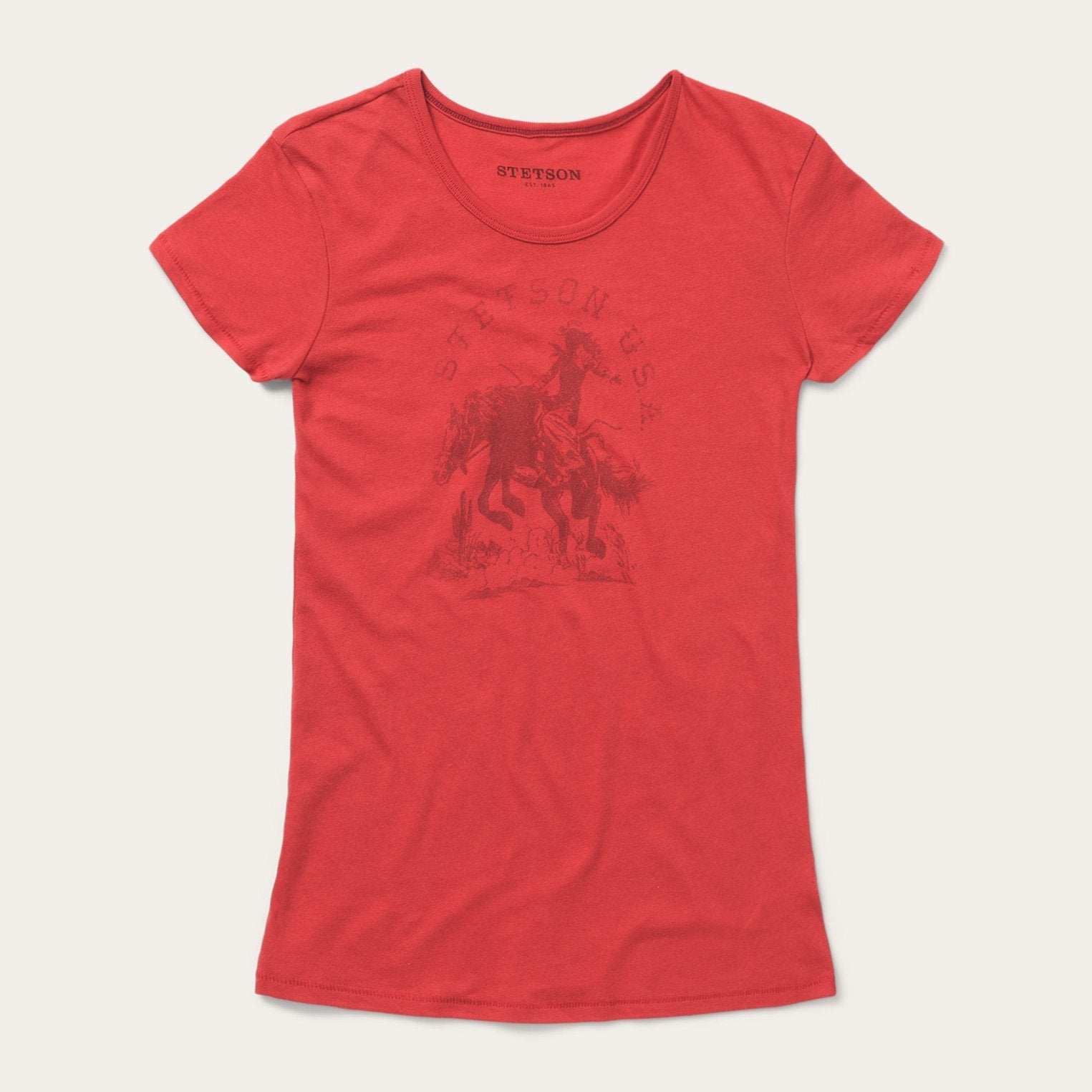 Cowgirl Graphic Tee Red