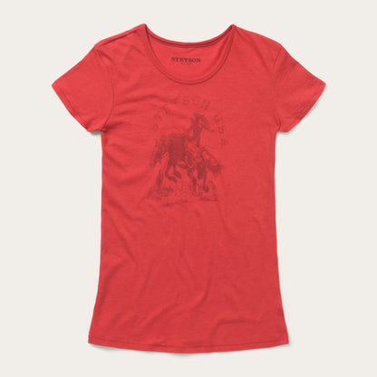 Cowgirl Graphic Tee Red