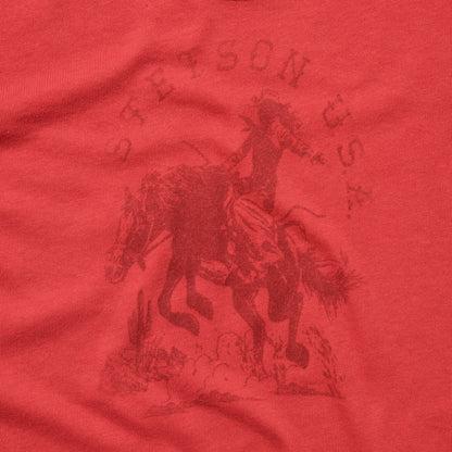 Cowgirl Graphic Tee Red