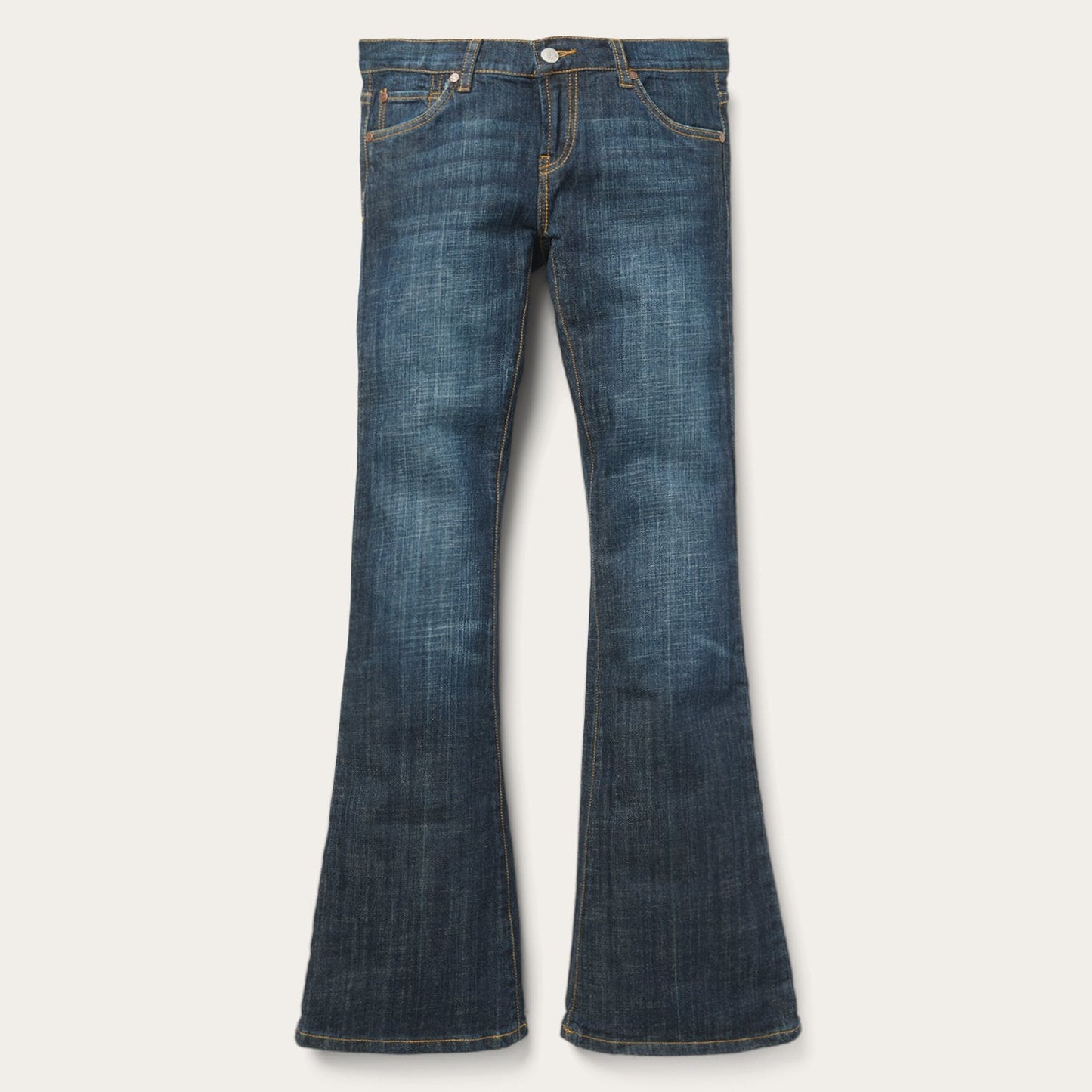 816 Classic Boot Cut Jeans In Dark Wash Blue
