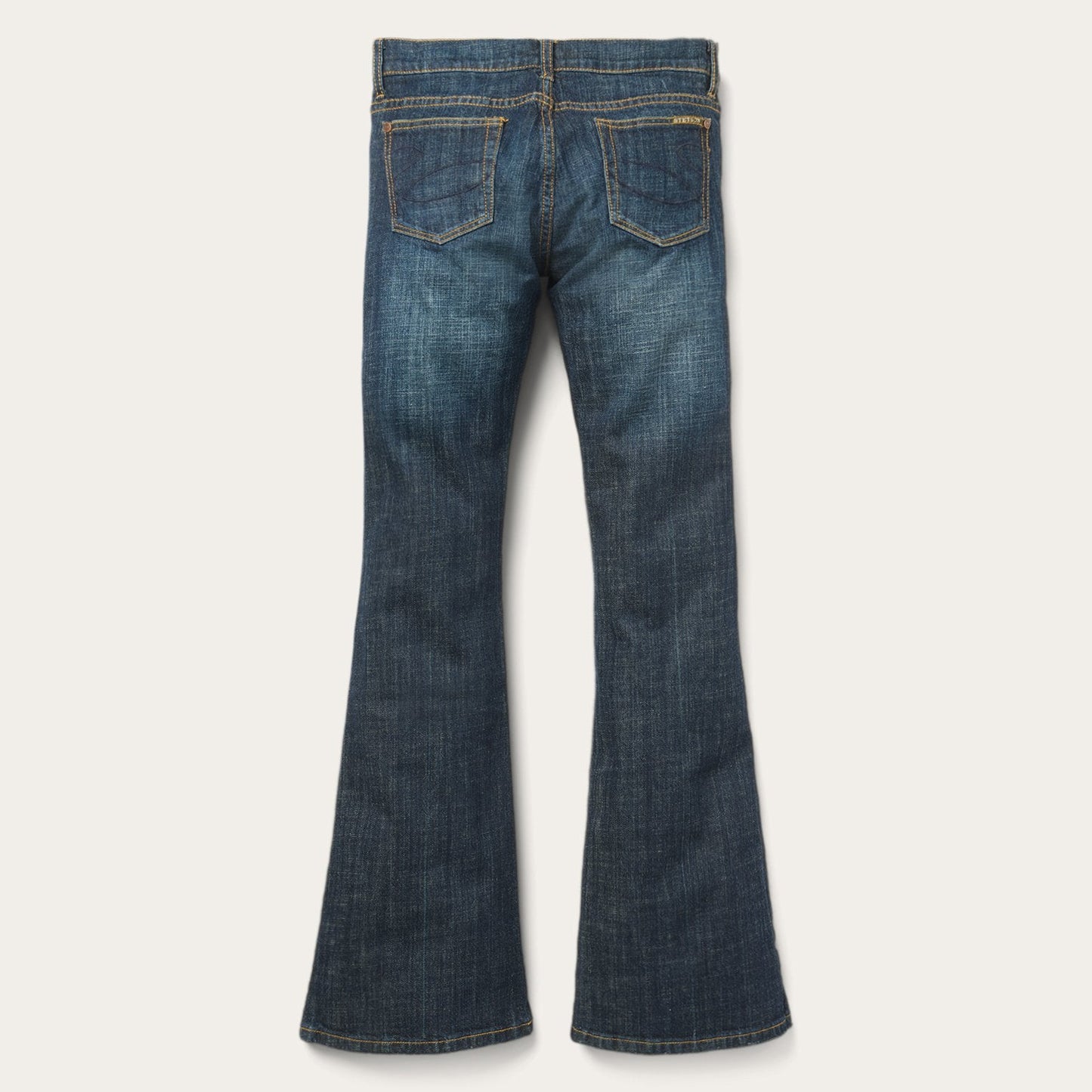 816 Classic Boot Cut Jeans In Dark Wash Blue