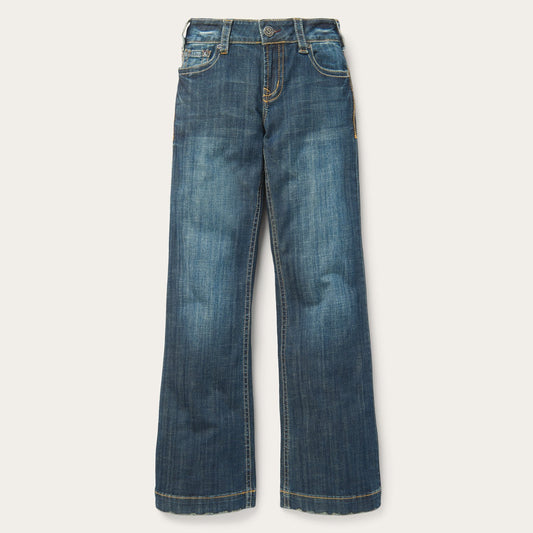 214 City Trouser Jeans In Medium Wash Blue