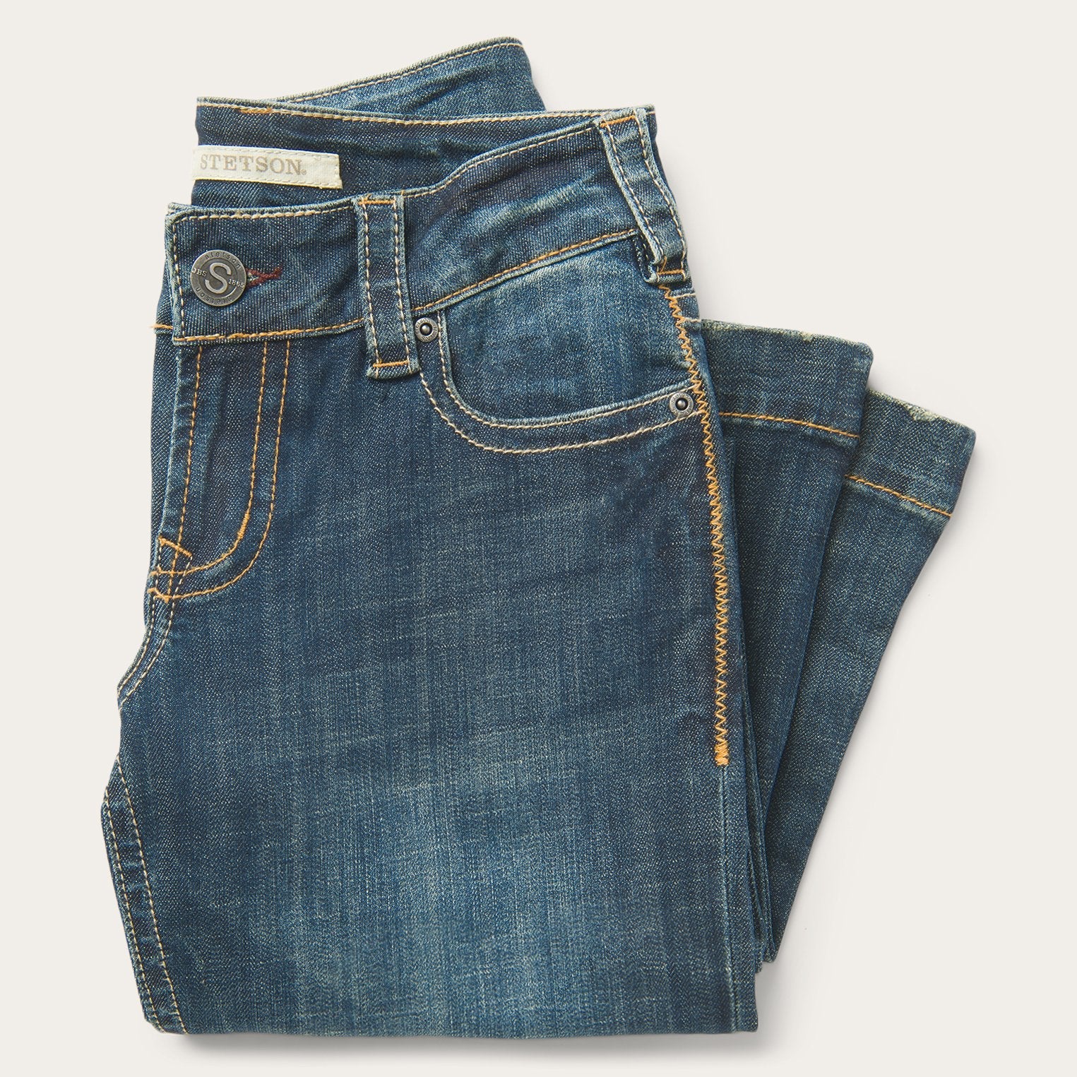 214 City Trouser Jeans In Medium Wash Blue