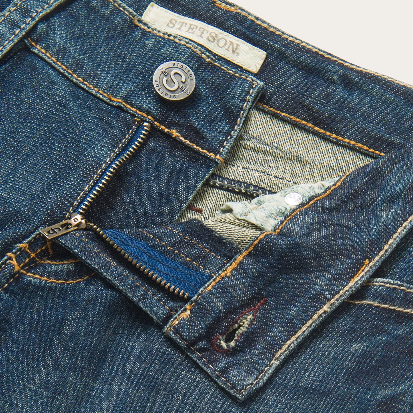 214 City Trouser Jeans In Medium Wash Blue