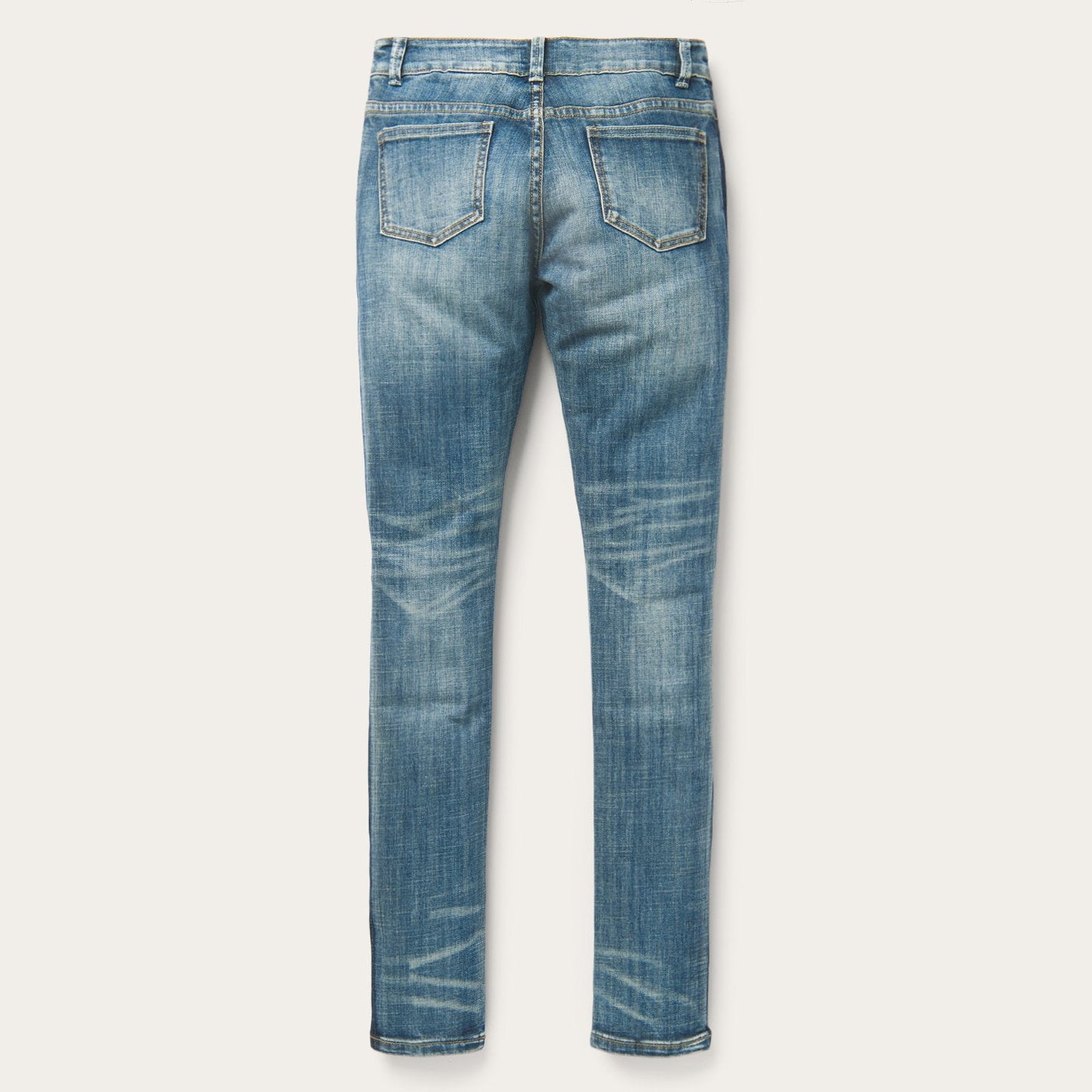 Skinny Fit Stripe Leg Jean Blue