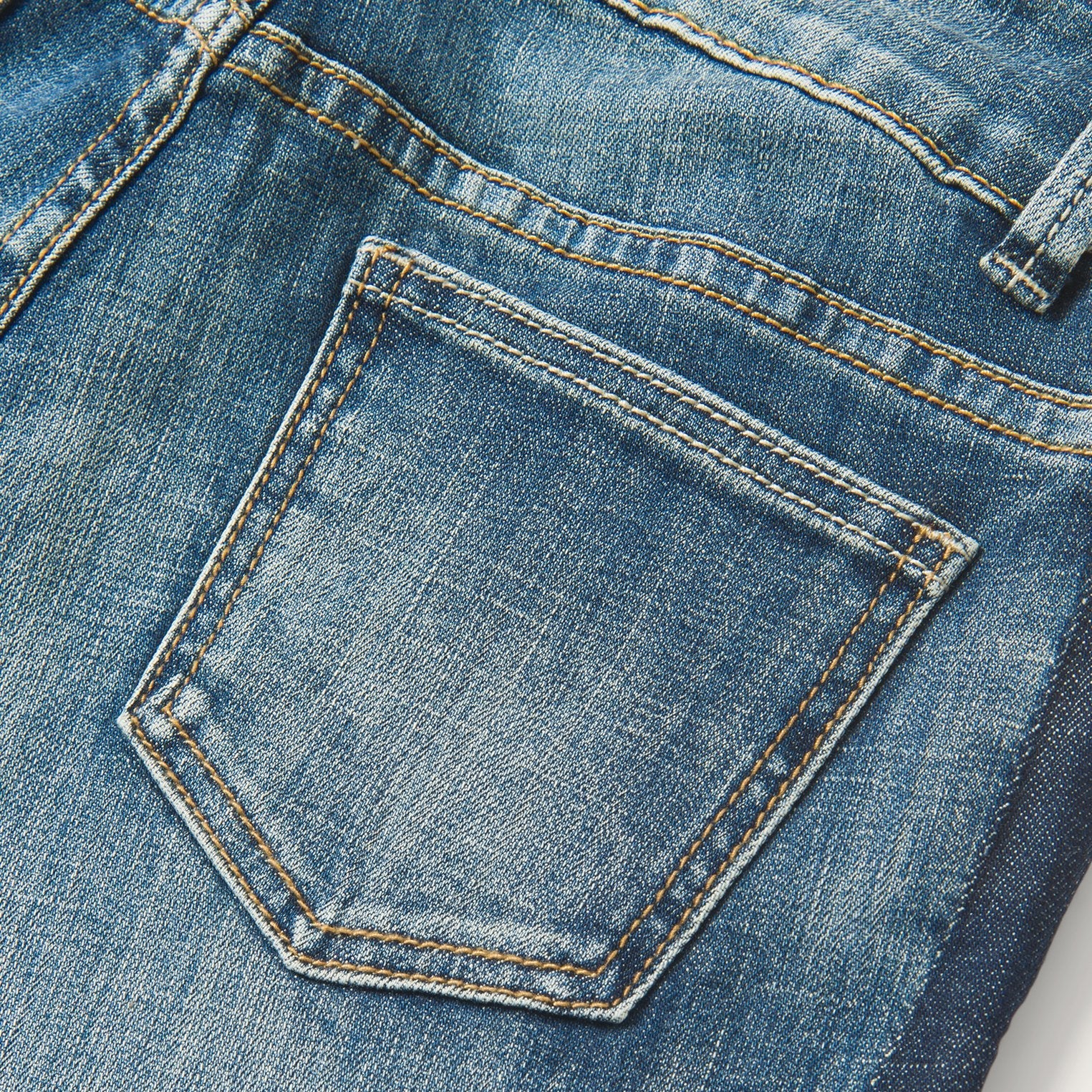 Skinny Fit Stripe Leg Jean Blue