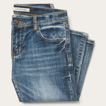 Ankle-Length Boyfriend Fit Jean Blue