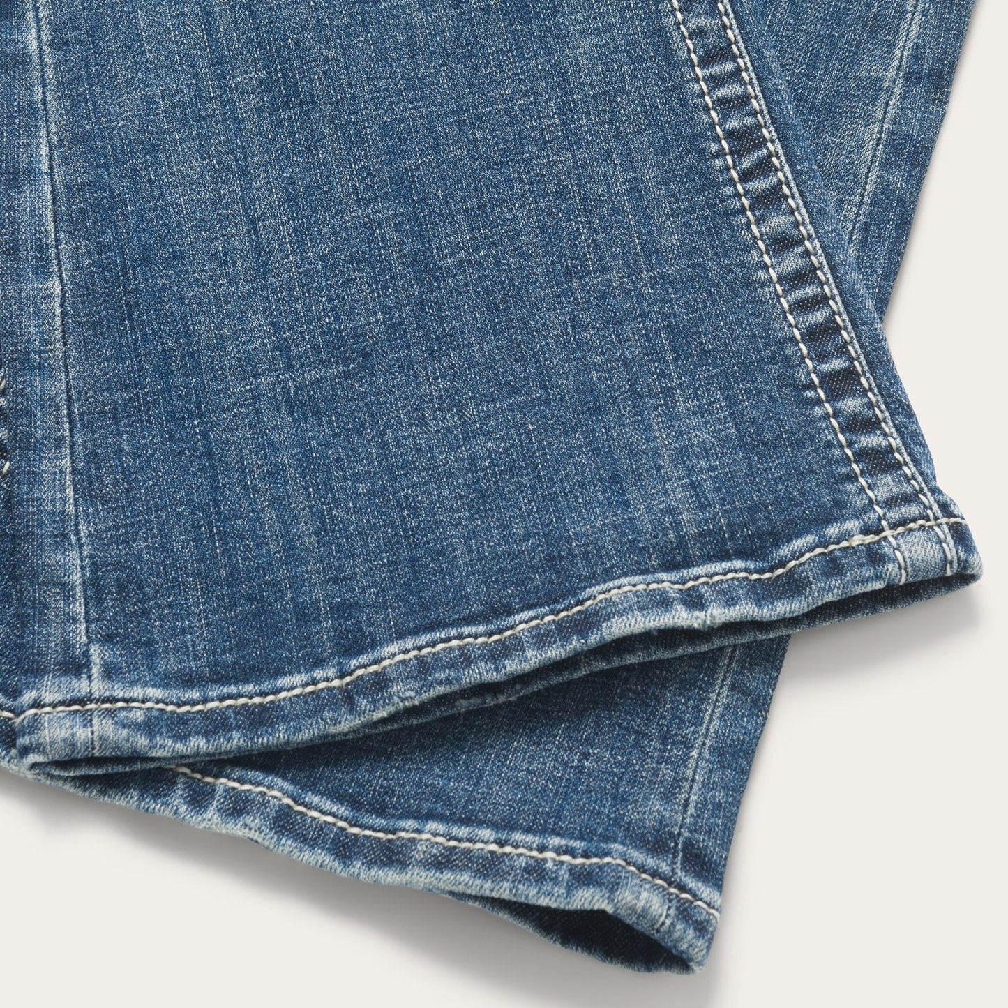 816 Fit Jeans With White "S" Back Pocket Blue