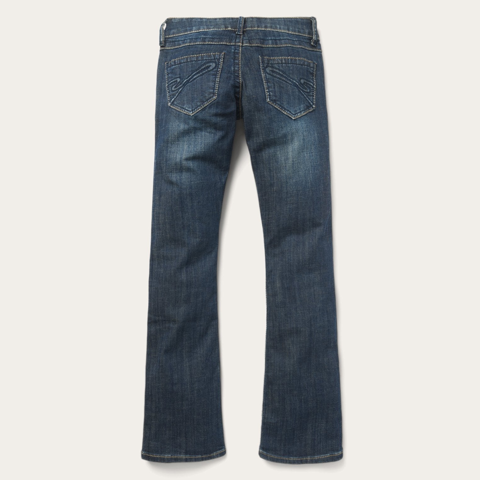 818 Bootcut Jean With "S" Back Pocket Blue