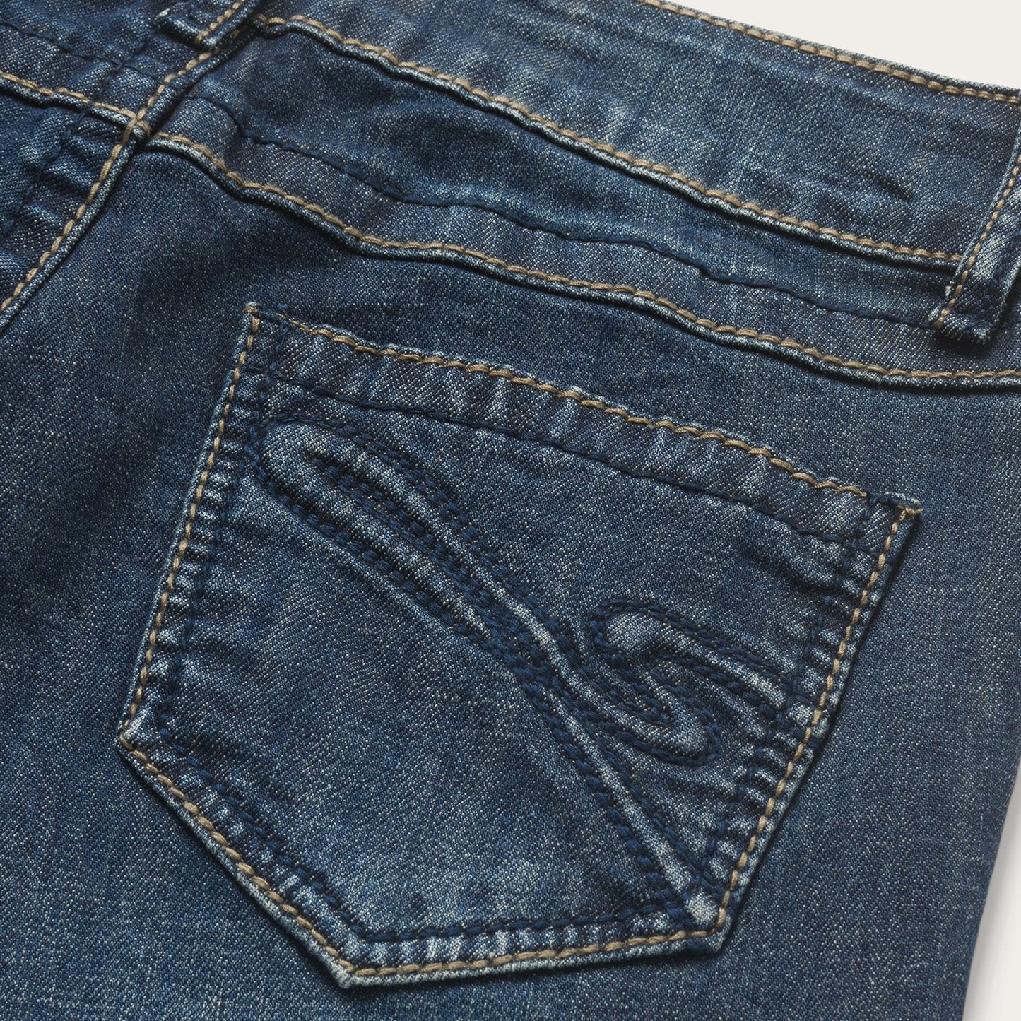 818 Bootcut Jean With "S" Back Pocket Blue