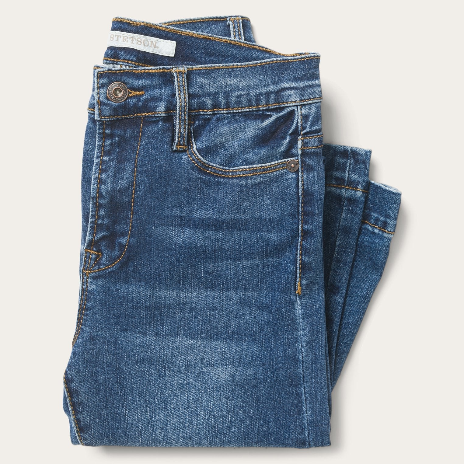 High Waist Flare Jean Blue