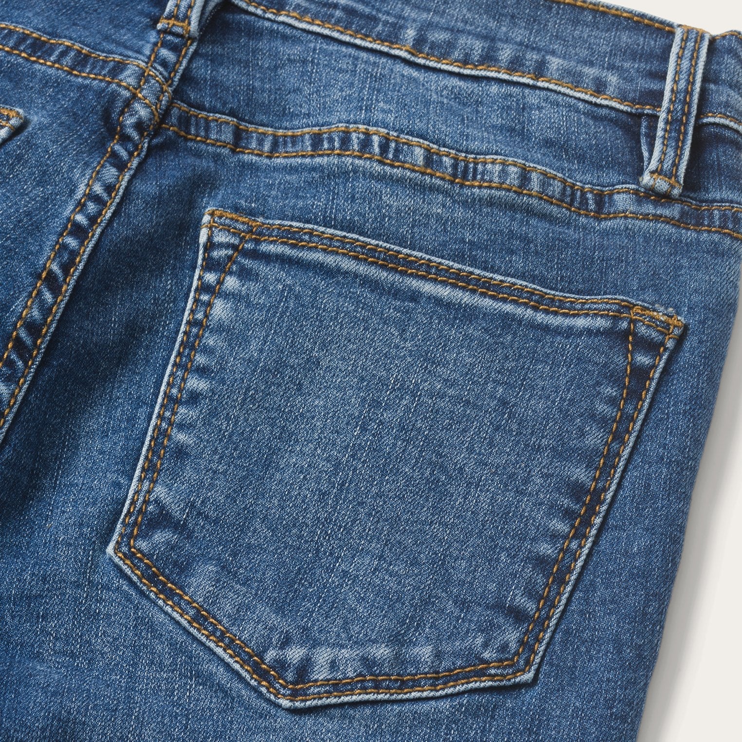 High Waist Flare Jean Blue