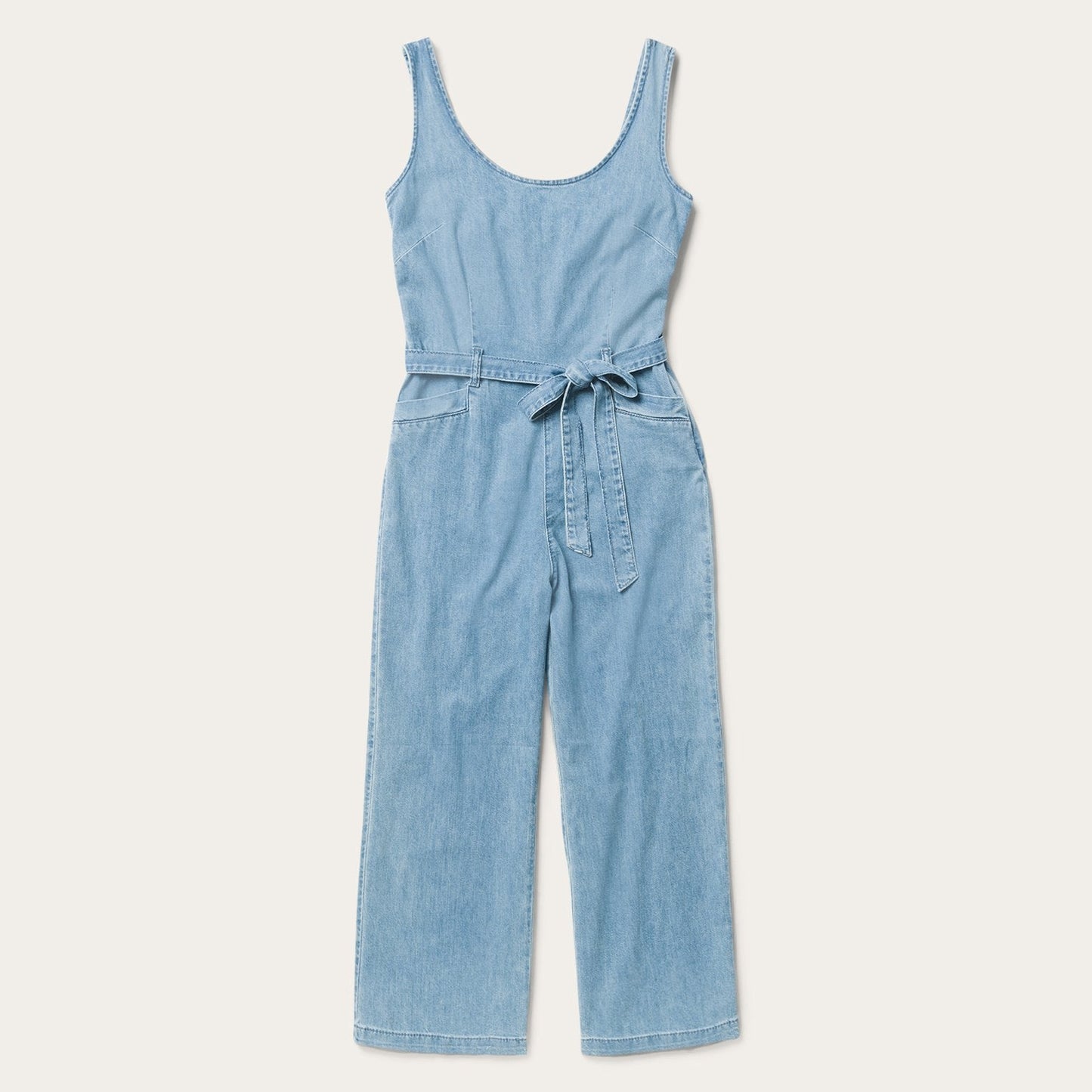 Lightweight Denim Jumper Blue