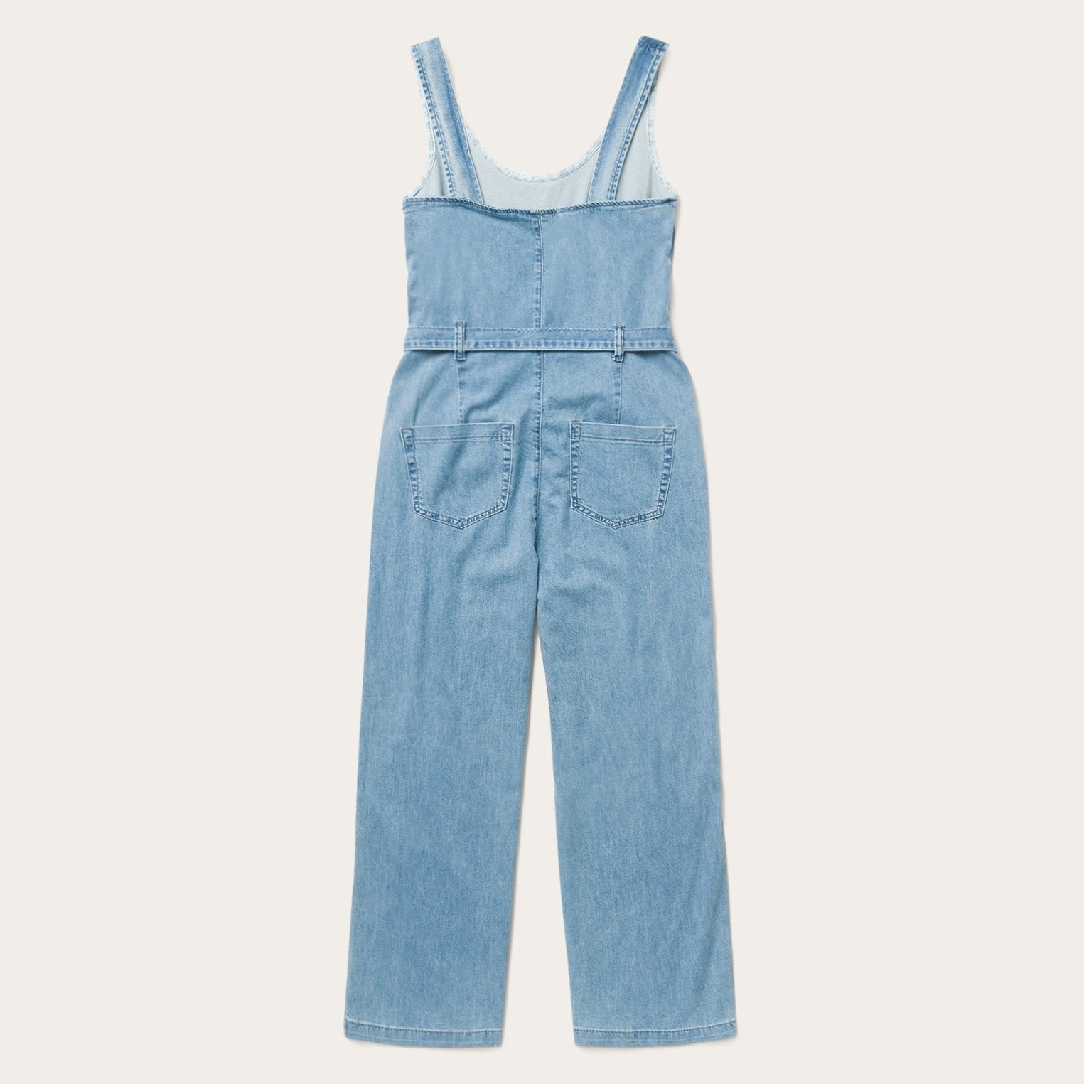 Lightweight Denim Jumper Blue