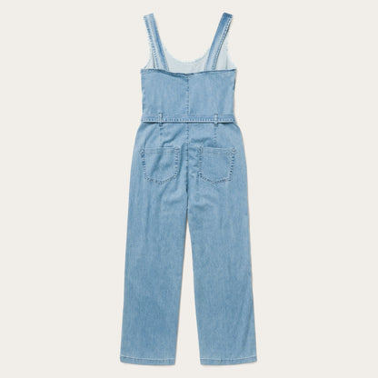 Lightweight Denim Jumper Blue