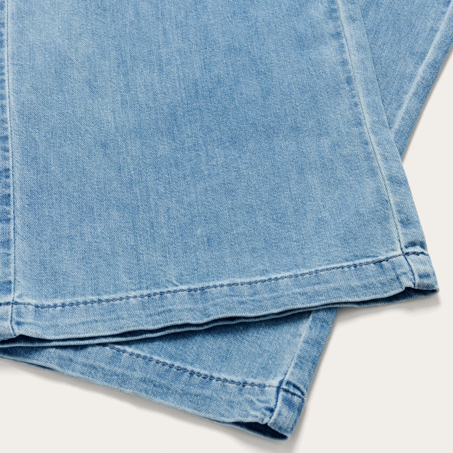 Lightweight Denim Jumper Blue