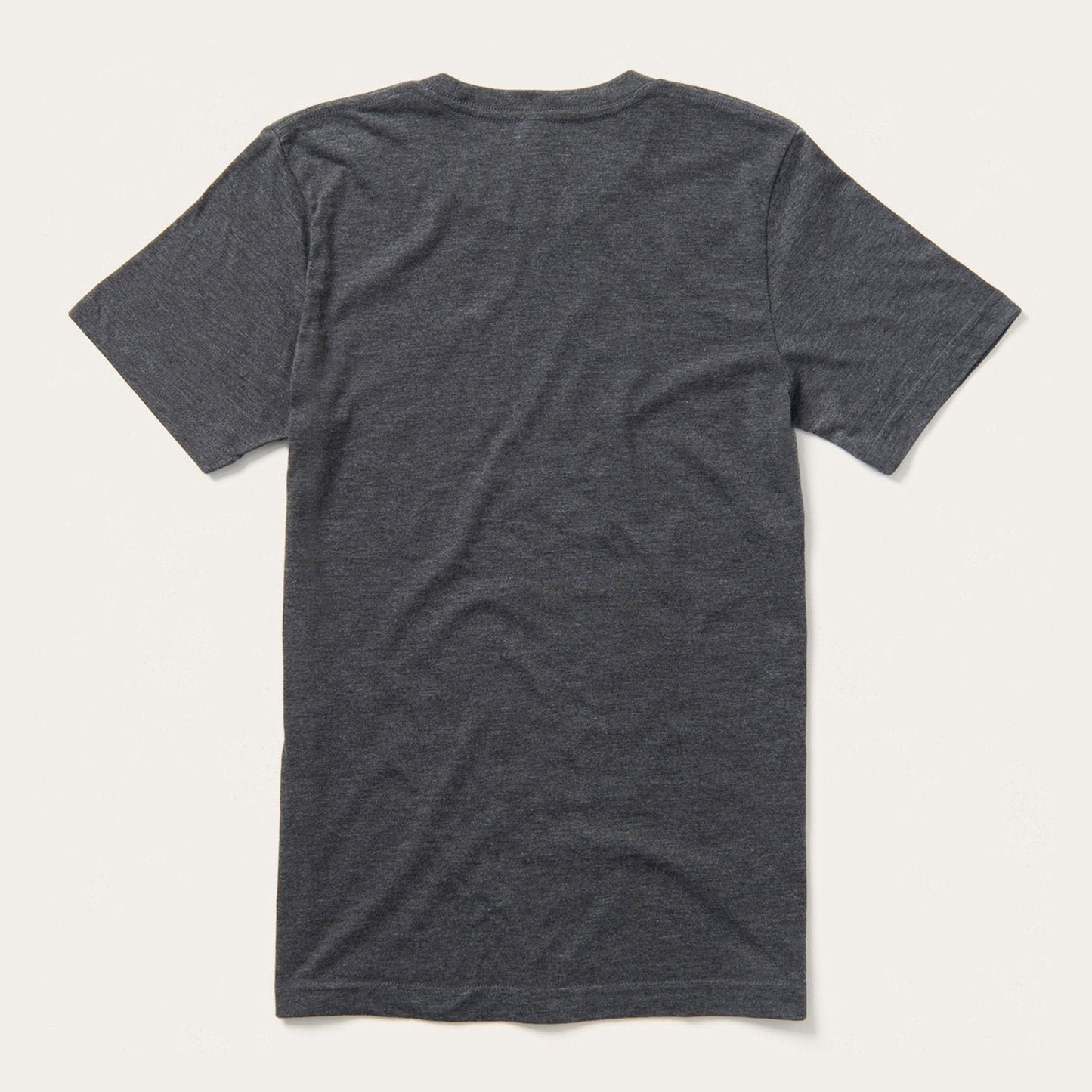 Distressed Stetson Graphic Tee Grey