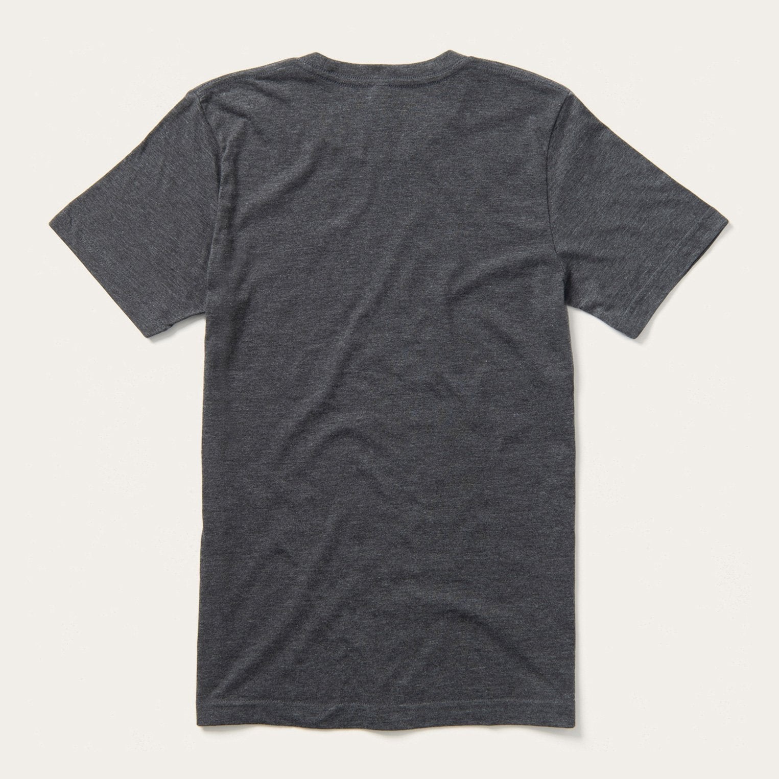 Distressed Stetson Graphic Tee Grey