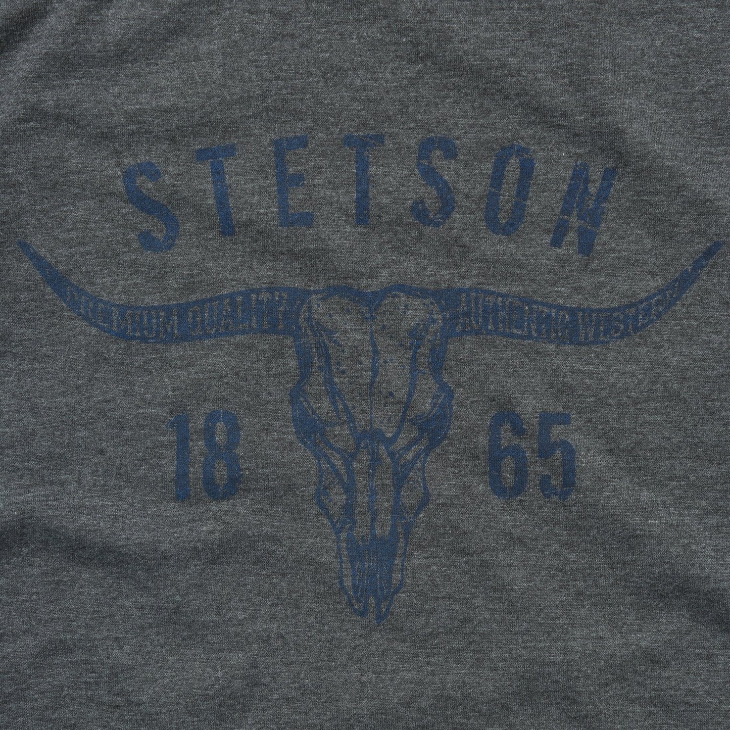 Longhorn Graphic Tee Grey