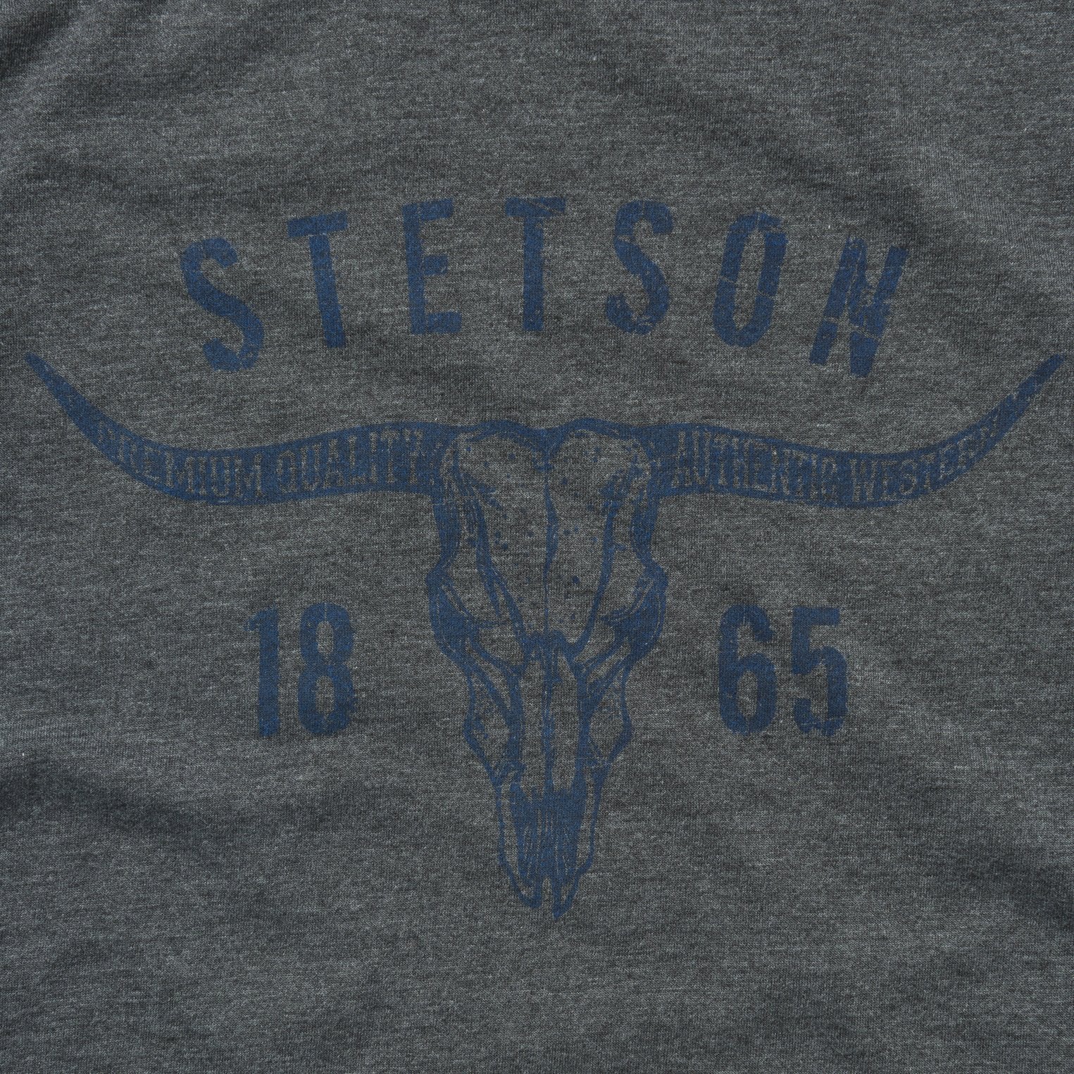 Longhorn Graphic Tee Grey