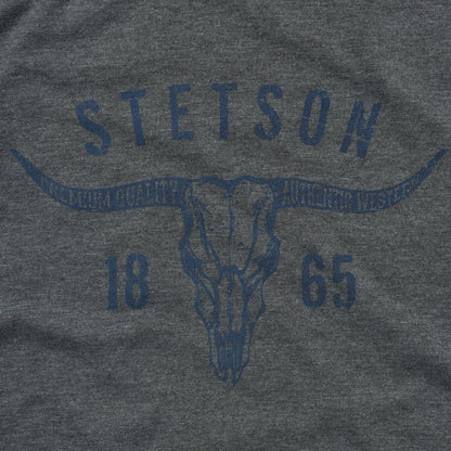 Longhorn Graphic Tee Grey