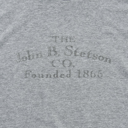 John B. Stetson Co Graphic Tee Grey