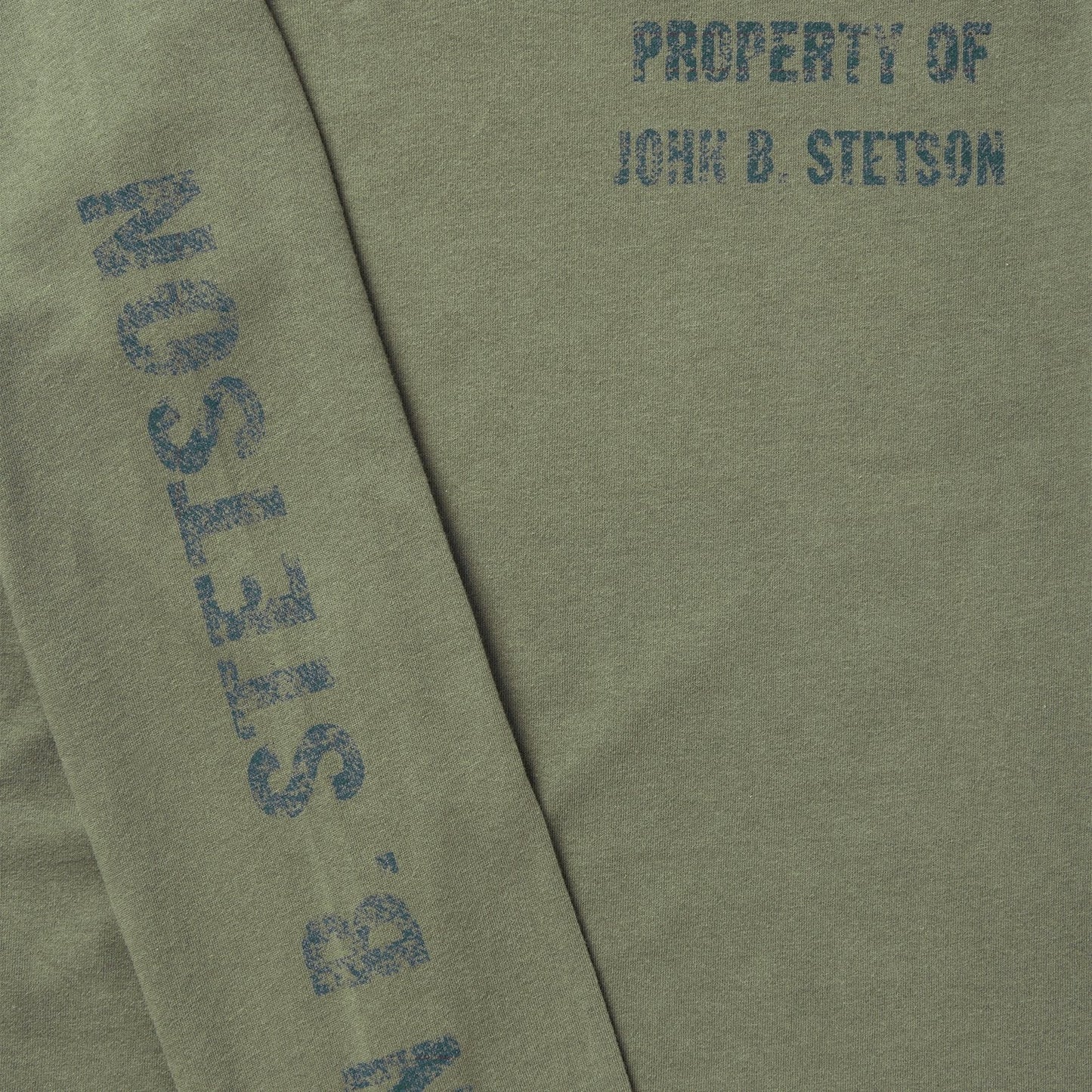Property Of John B Stetson Tee Green