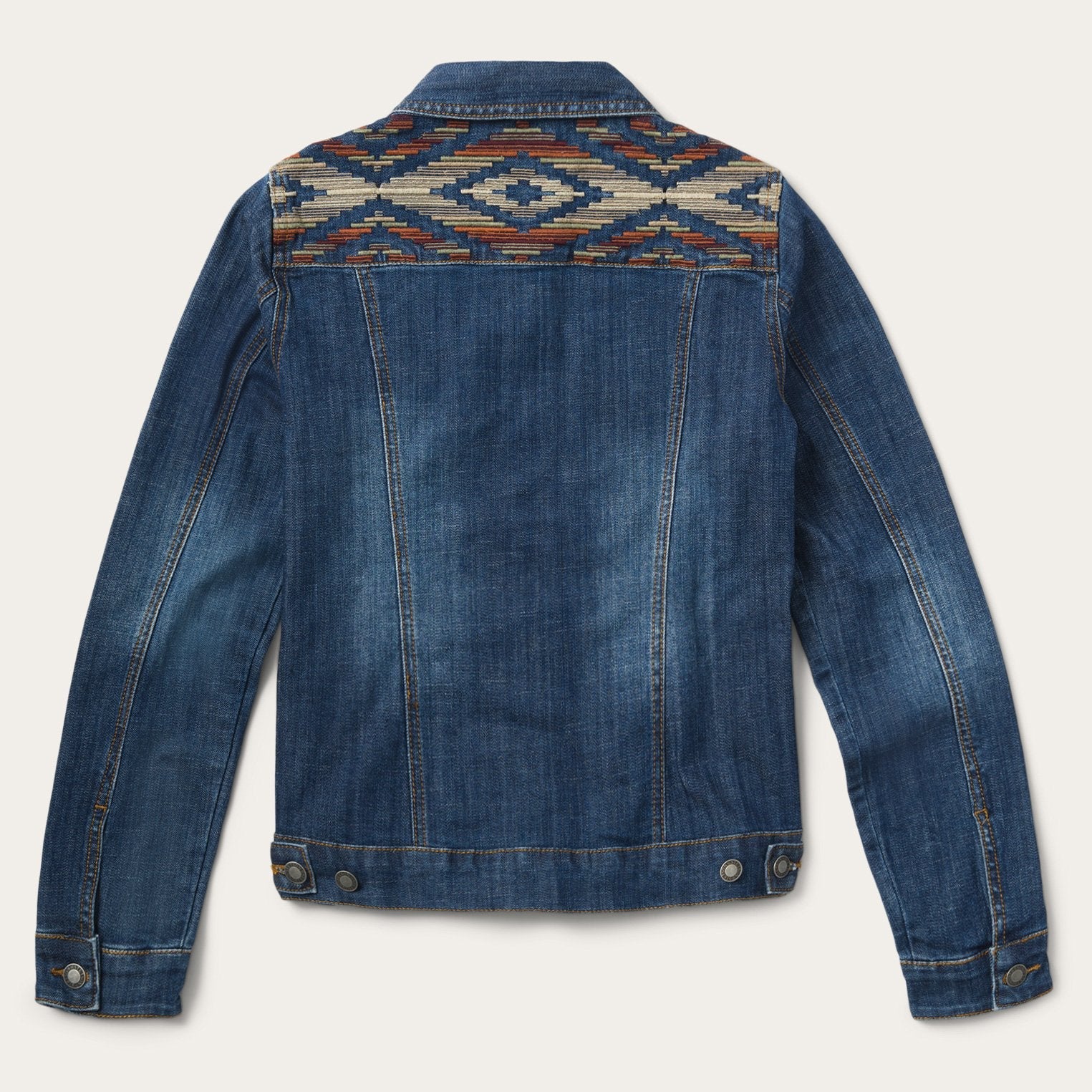 Western Denim Jacket Blue