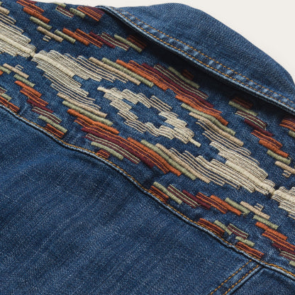 Western Denim Jacket Blue