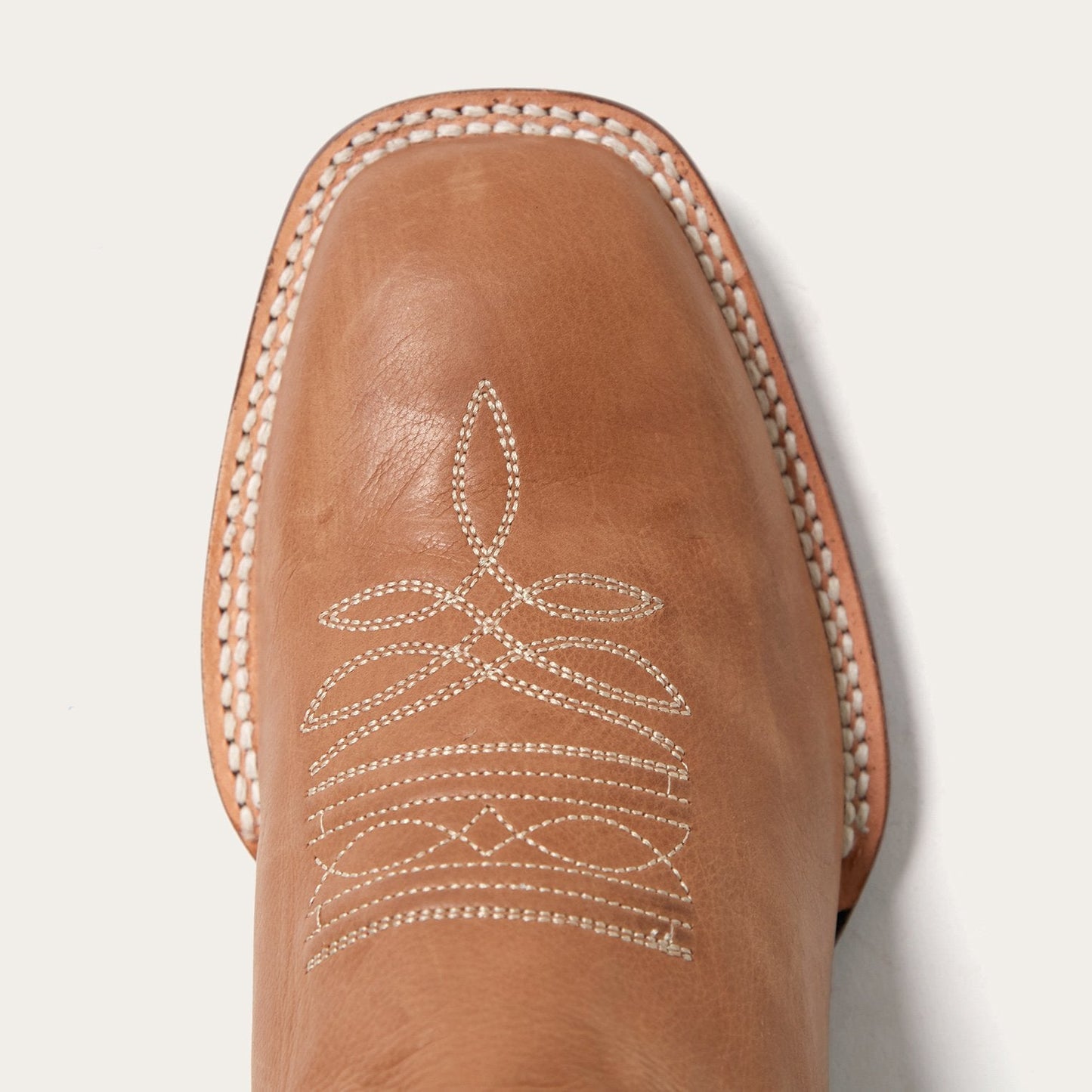Casper Tan & Blue Matte Cowboy Boot Tan