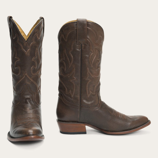 Carlisle Western Boots Distressed Brown